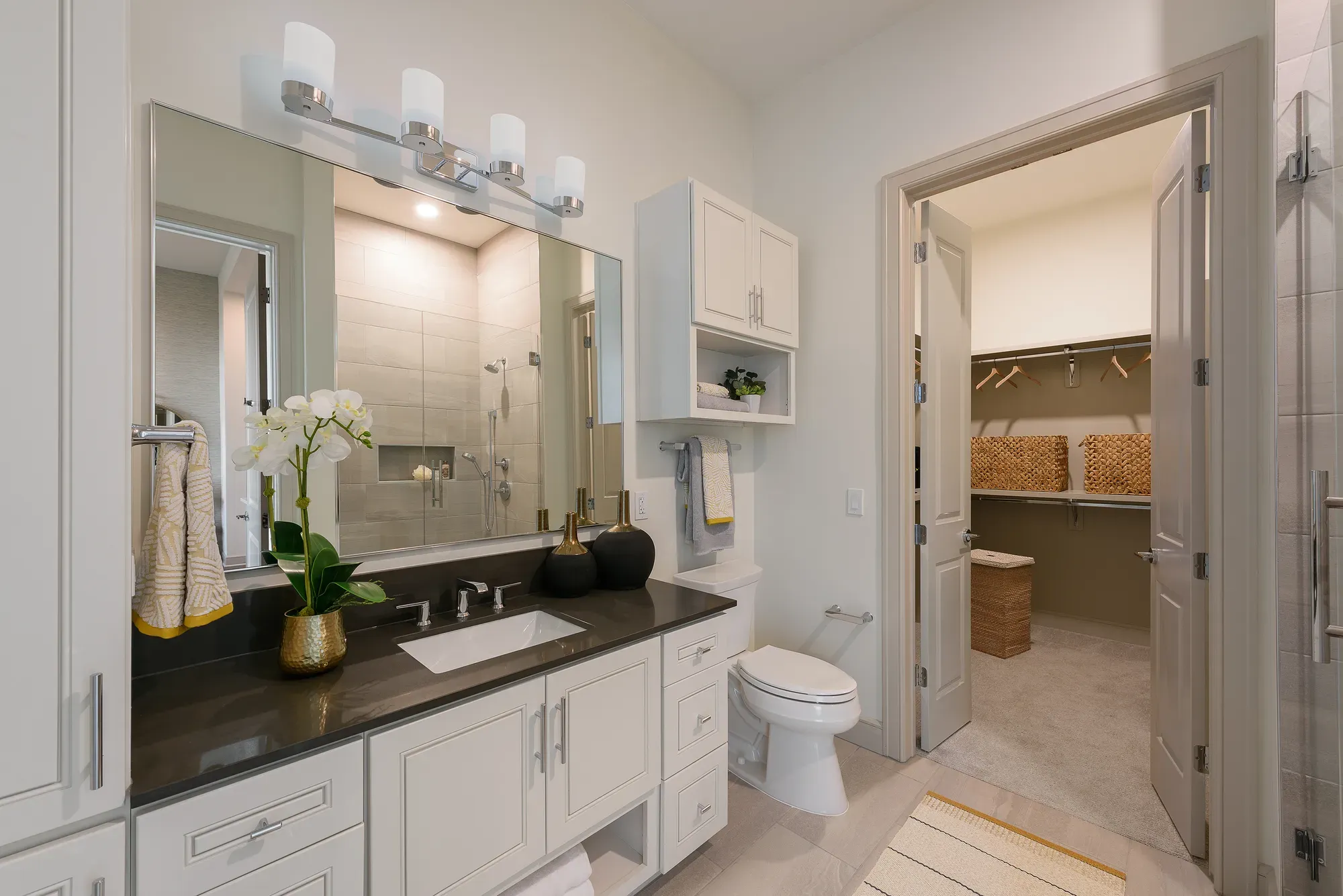 One bed model - bathroom