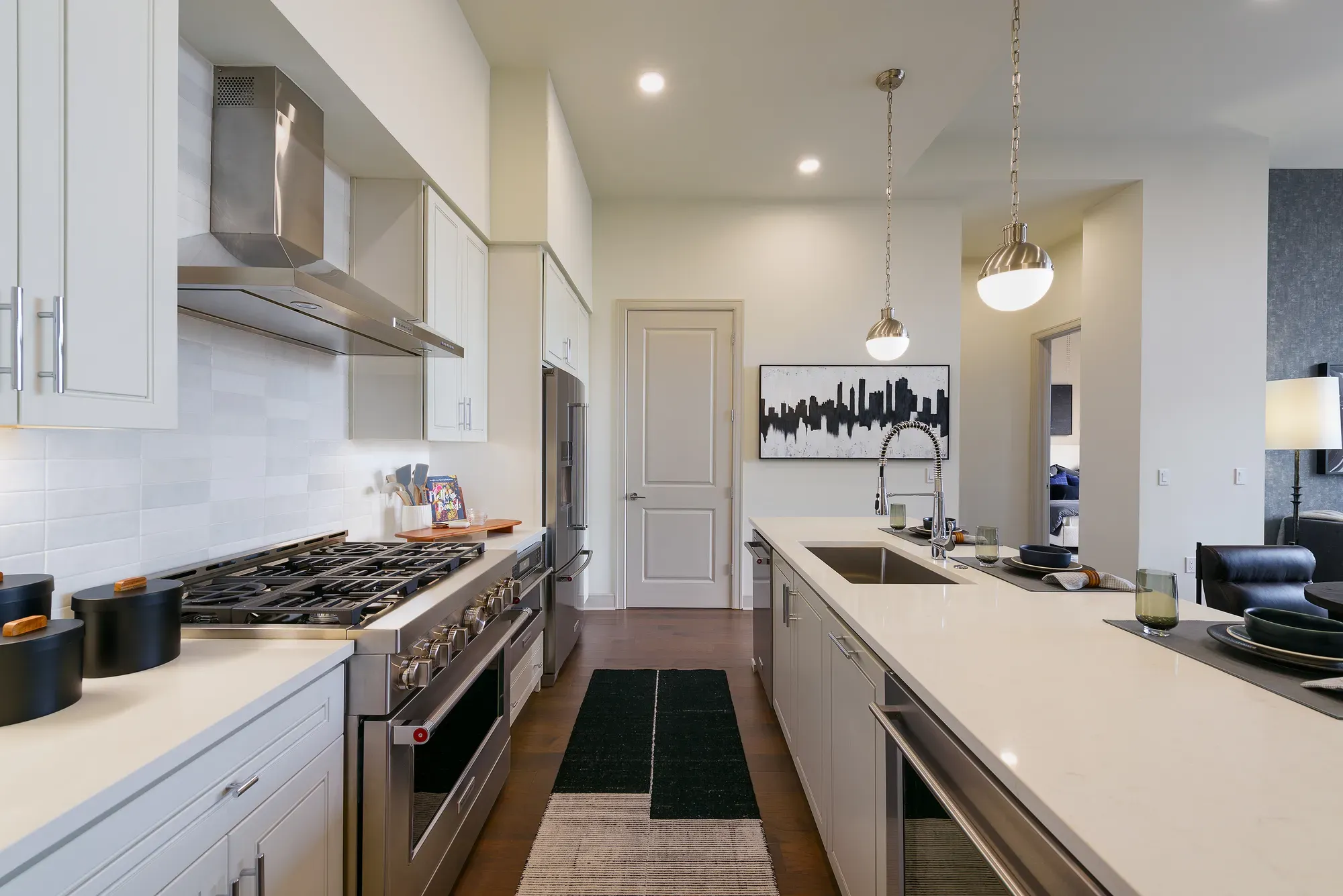 Two bed model - kitchen