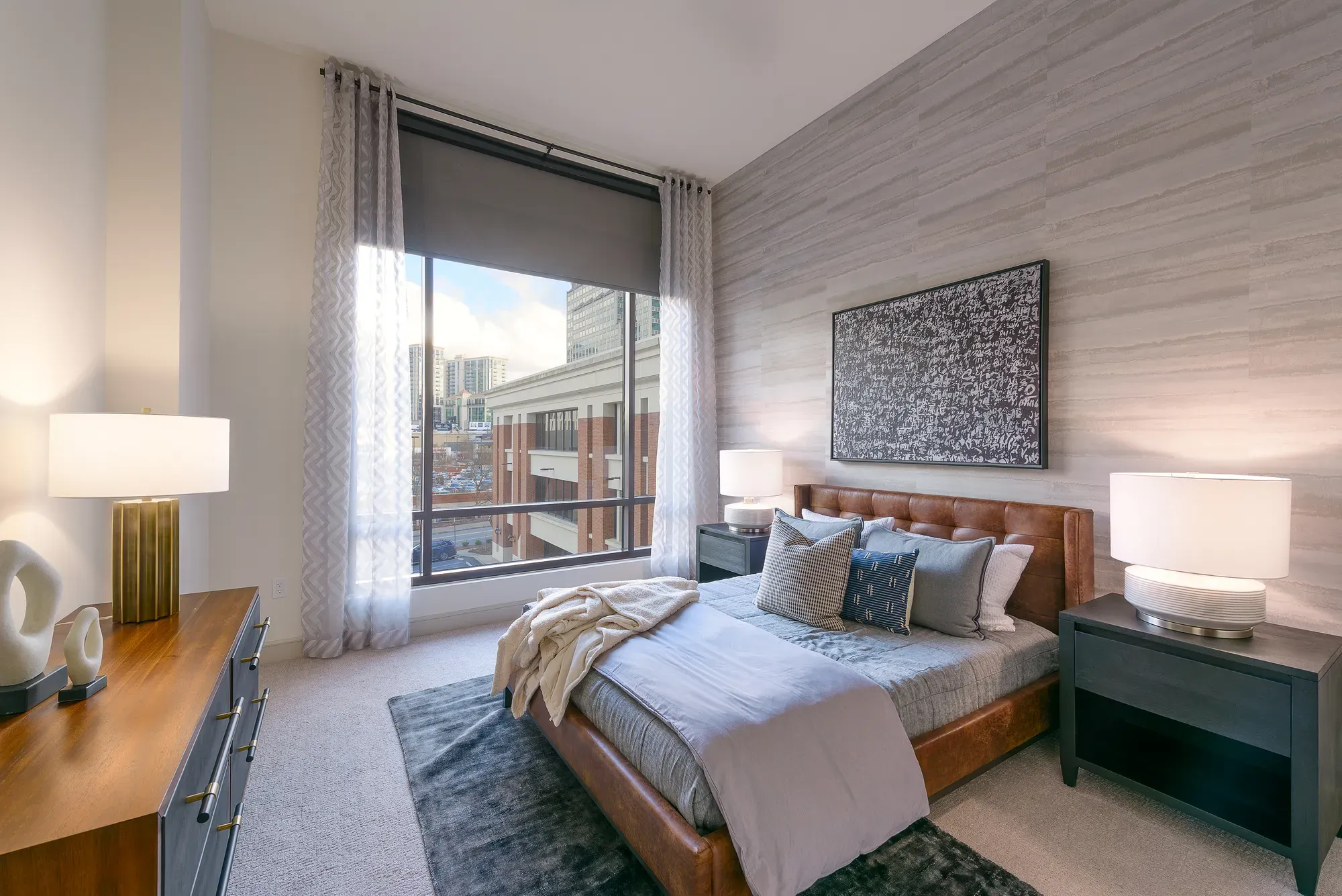 Two bed model - bedroom one